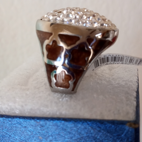 KALIFANO DESIGNER  CRYSTALS RING NWT - Picture 4 of 6